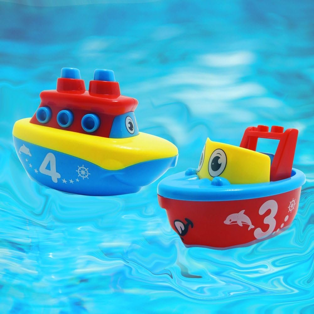 Magnetic Boat Bath Toy Set - Image 3
