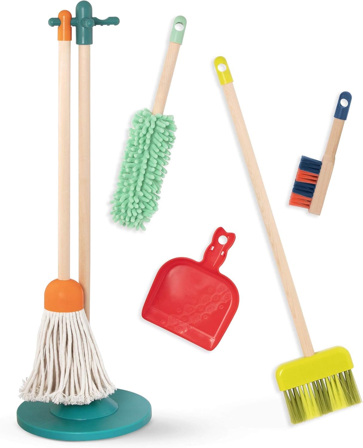 Pretend Play Wooden Cleaning Set