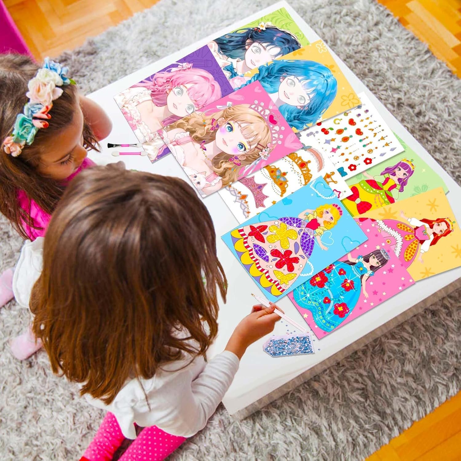 DIY Princess Paper Craft & Dress-Up Kit for Kids - Image 2